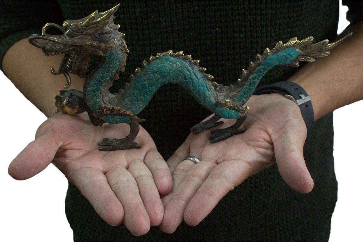 Fengshui - Medium Dragon with Ball 27cm
