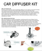 Car Diffuser Kit - Angel Wings - 30mm - Alternate angle - ORIVON Collection