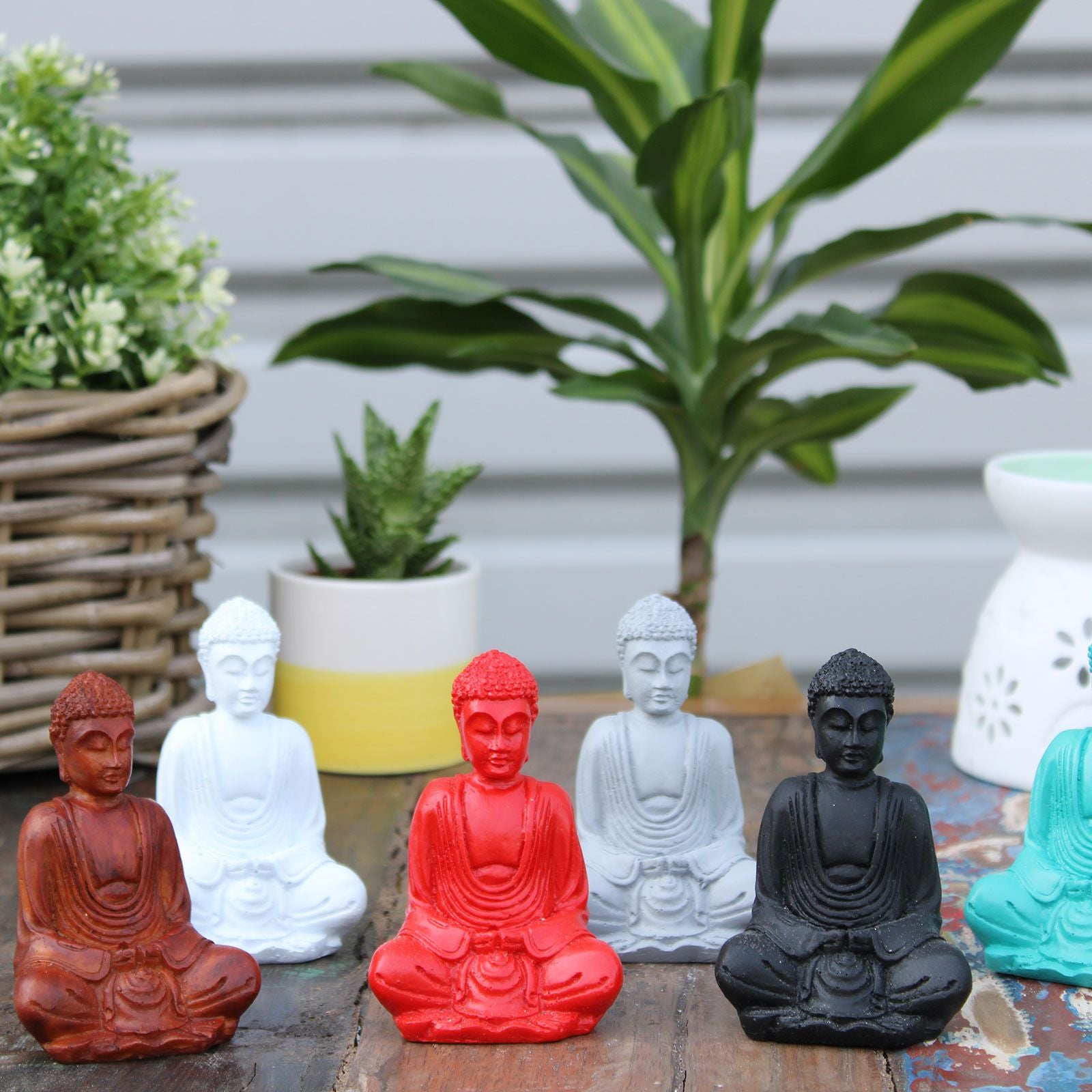 Matt Mini Buddha - Assorted Colours