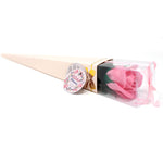 Soap Flower - Medium Rose - Size reference - ORIVON Collection