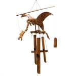 Coconut Dragon Wind Chimes - 37cm