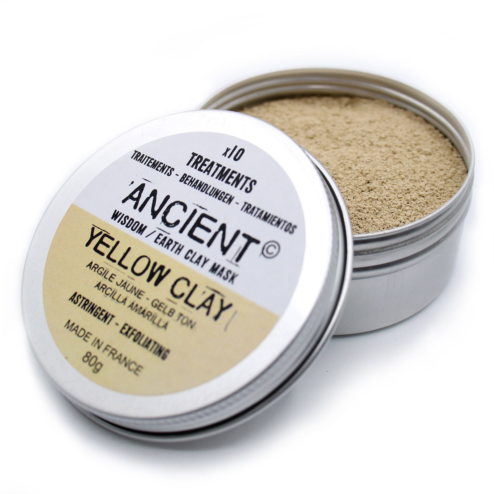 Yellow Clay 80g - Front view - ORIVON Collection
