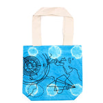 Tye-Dye Cotton Bag - Compass Blue