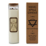 Magic Spell Candle – Confidence - Side view - ORIVON Collection