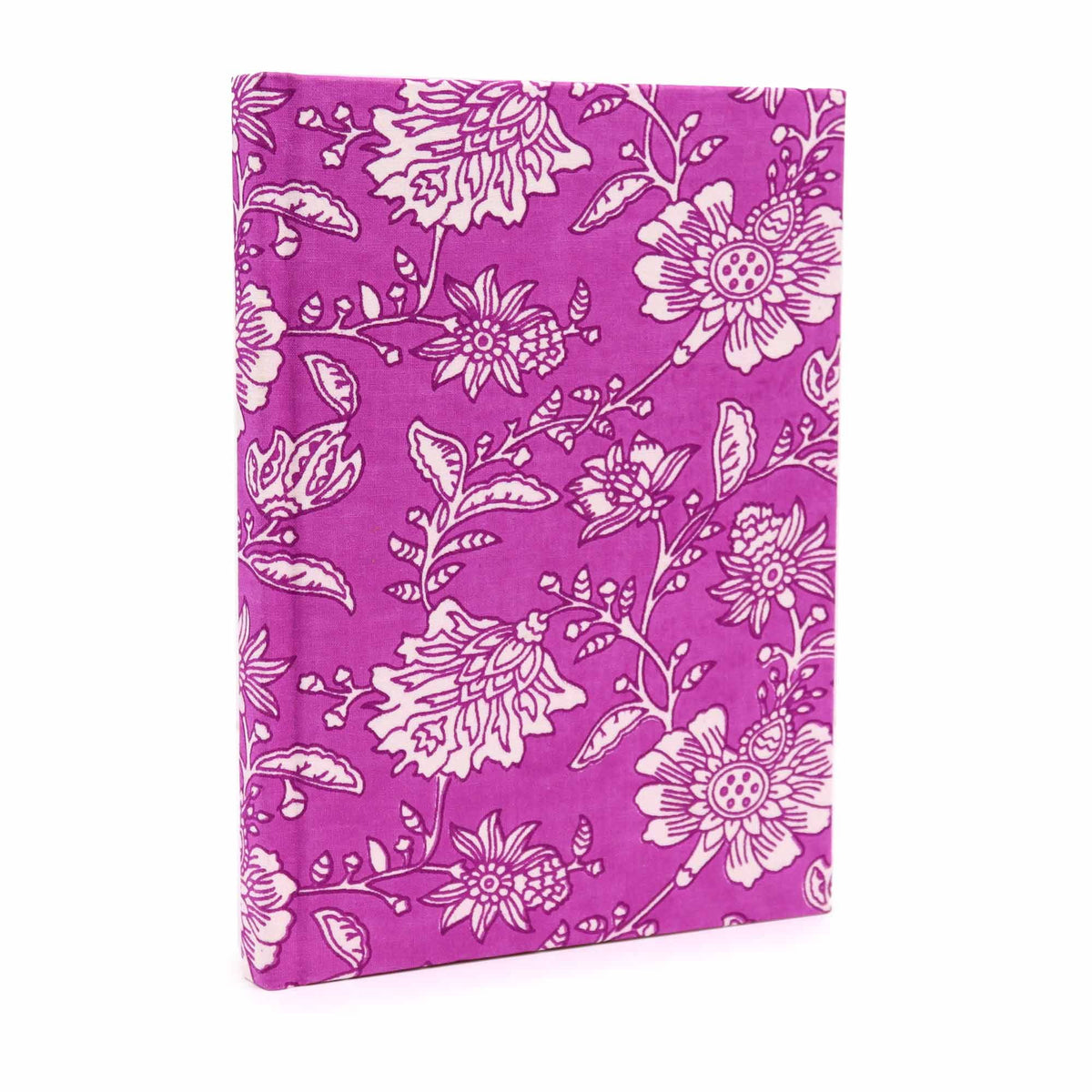Cotton Bound Notebook - Antique Fuchsia