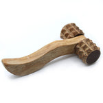 Massage Tool - Ribbed Hand Roller - Angled view - ORIVON Collection