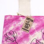 Tye-Dye Cotton Bag - Compass Blue
