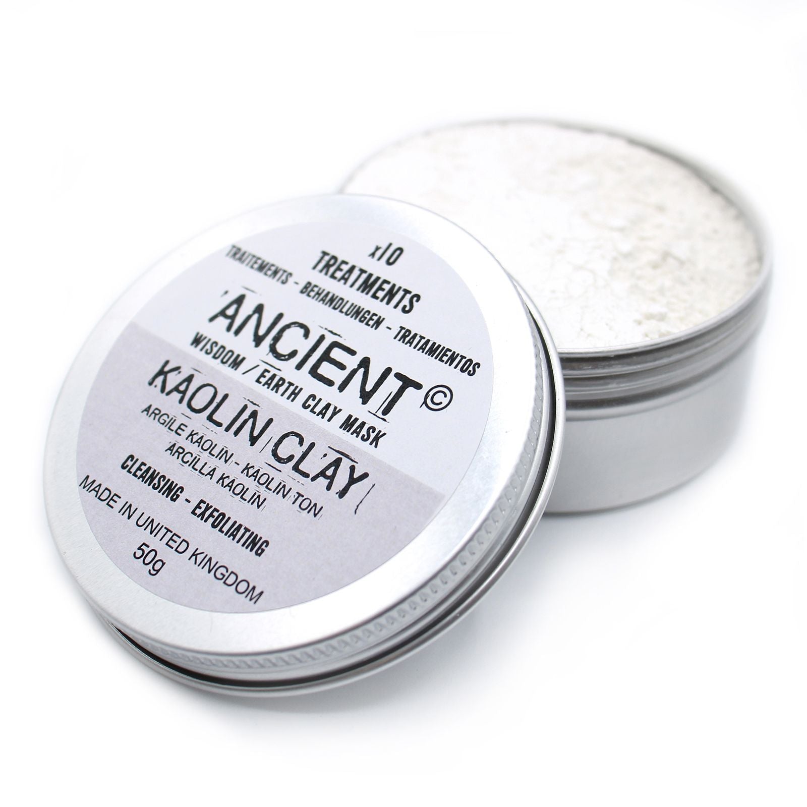 Kaolin Clay 50g - Front view - ORIVON Collection