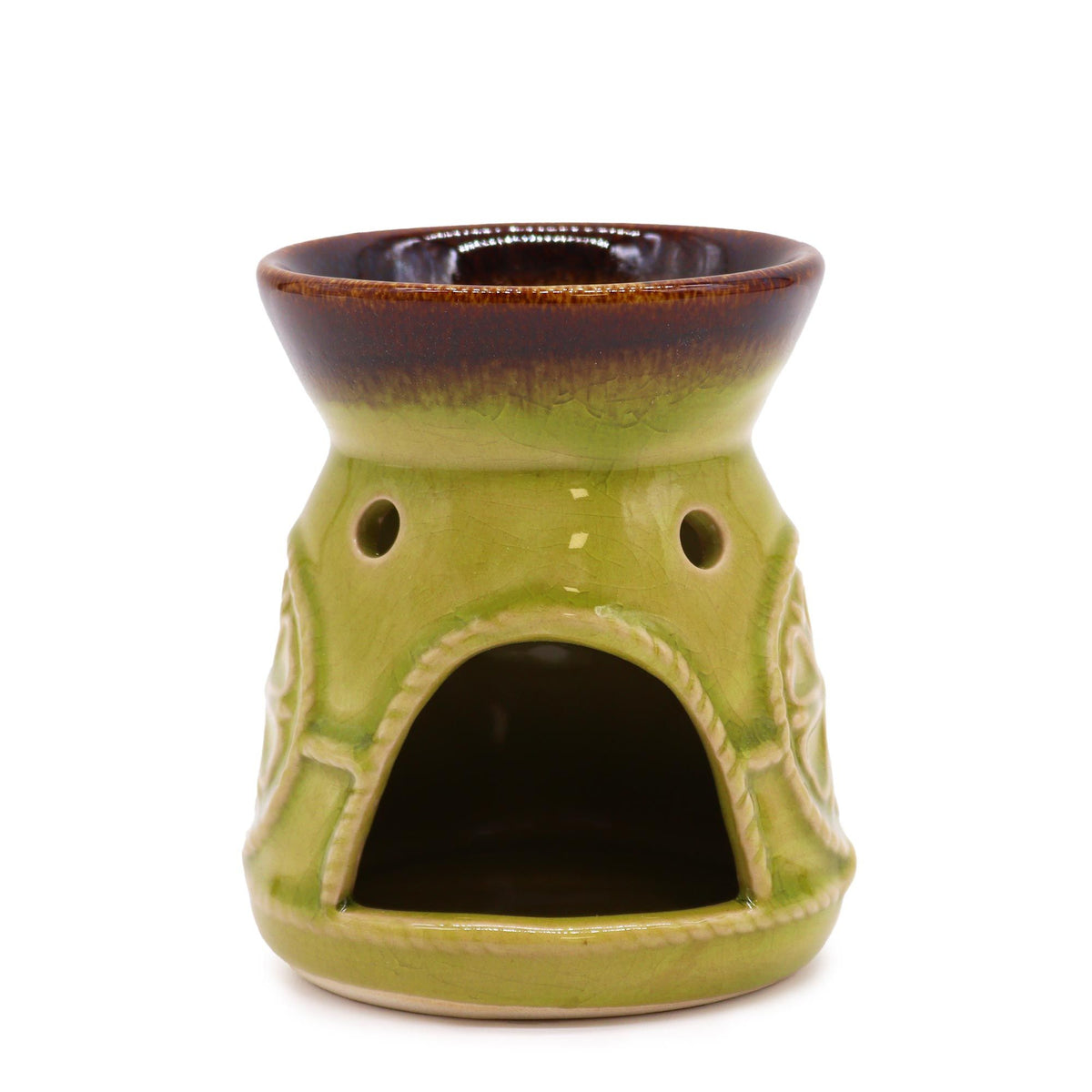 Classic Spa Burner - Jade - Close-up detail - ORIVON Collection