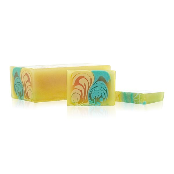 Melon soap slice packaging