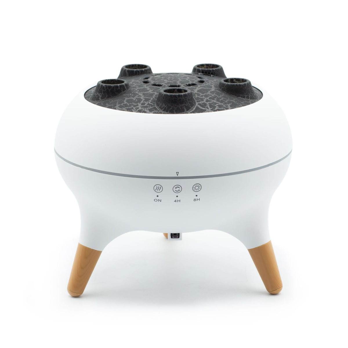 Jellyfish Puff Effect Aroma Diffuser with Colour-Changing LED - In use - ORIVON Collection
