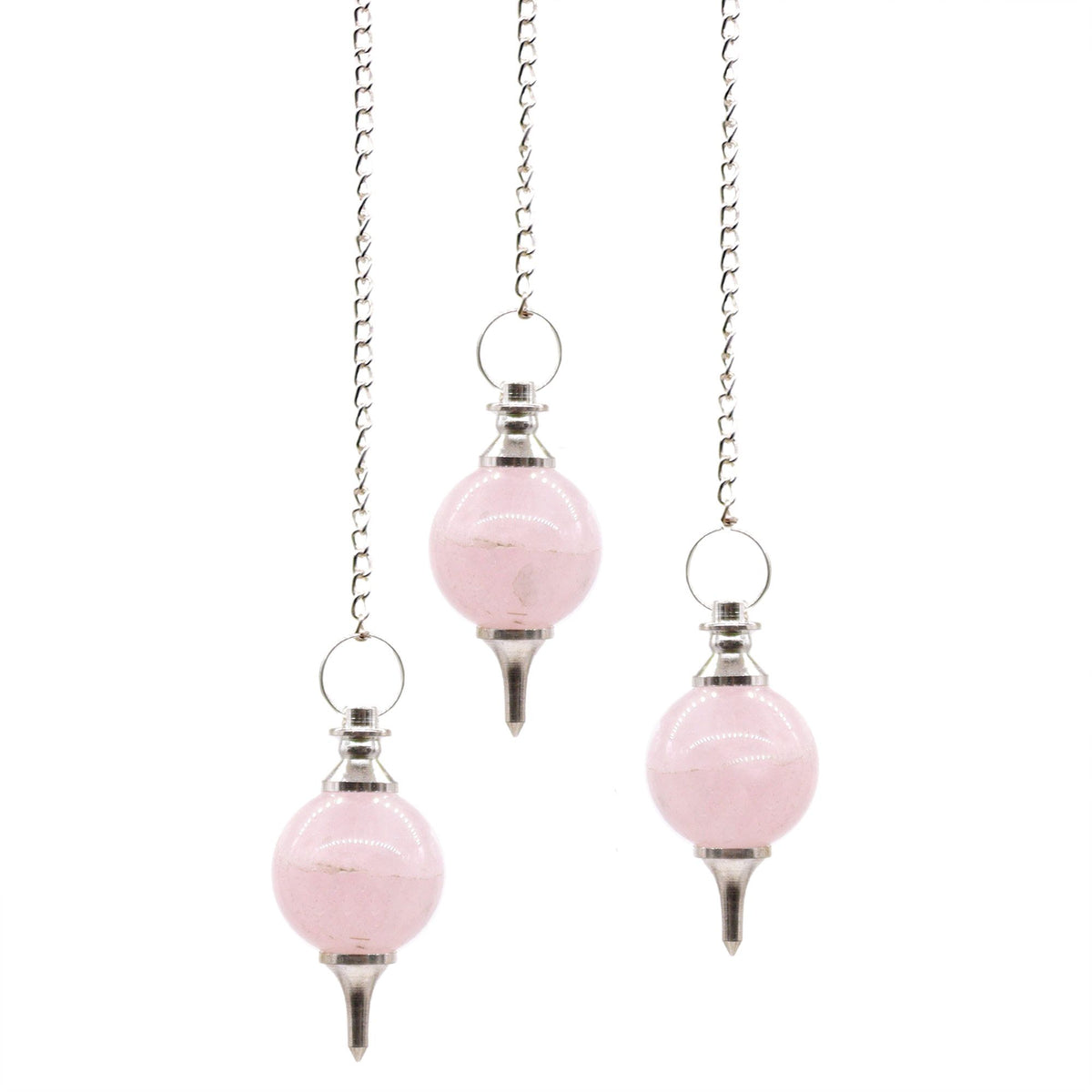 Sphere Pendulum – Rose Quartz