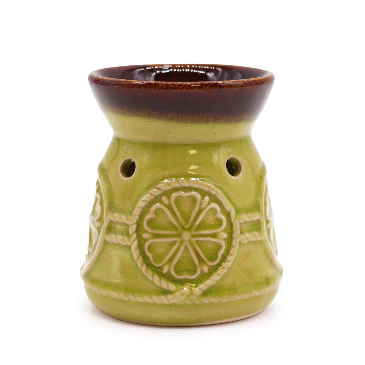 Classic Spa Burner - Jade - Front view - ORIVON Collection