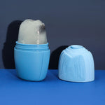 Silicone Ice Face Roller - Blue - ORIVON Collection (image 3 of 3)