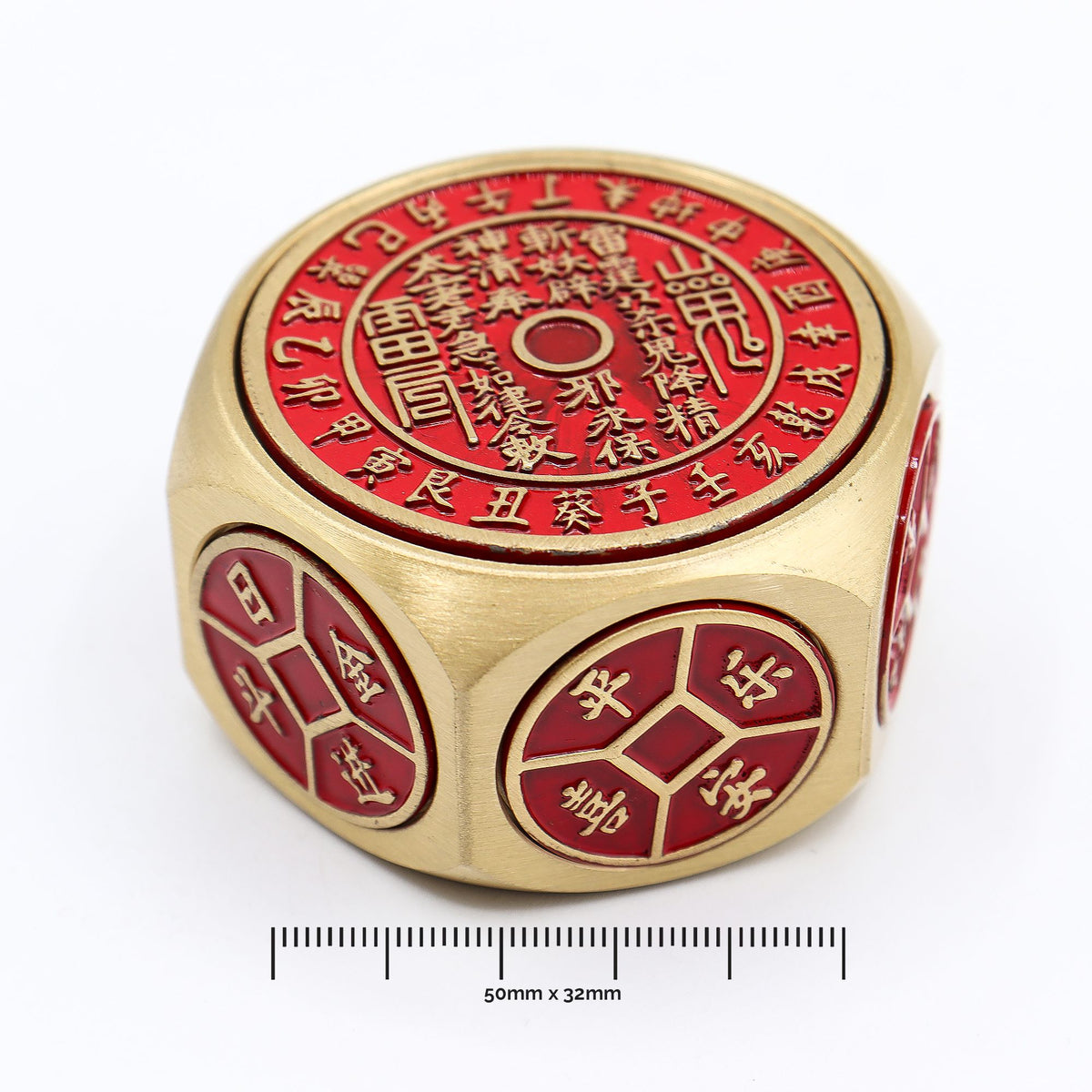 Feng Shui Fortune - Red Calendar & Coin Dice
