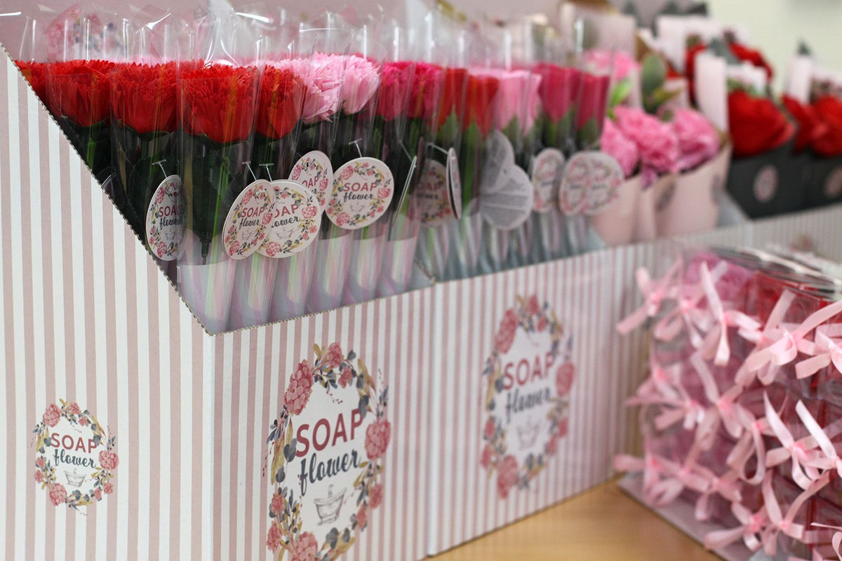 Soap Flower - Medium Carnation - Close-up detail - ORIVON Collection