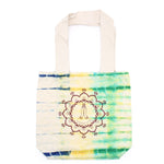 Tye-Dye Cotton Bag - Namaste Hands - Multi