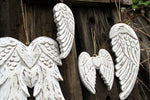 Small Double Angel Wing & Heart - 15cm
