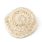 Sisal Sponge & Scrub - Soft Round Exfoliating Cushion - ORIVON Collection (image 1 of 5)