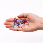 Gemstone Stars Pendants (12 asst) 20x6mm