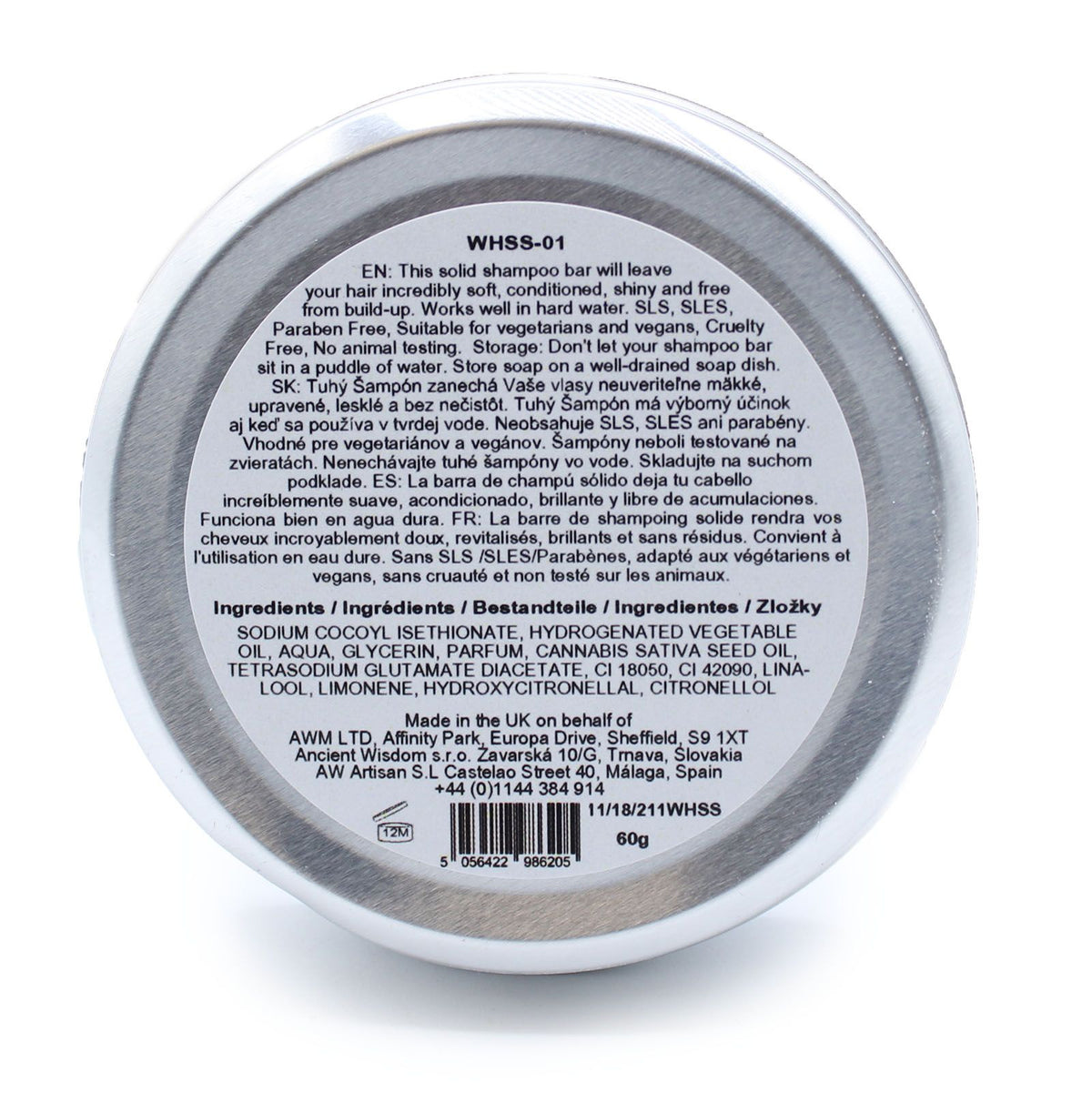 Wild Hare Solid Shampoo 60g – Orchid – view 2