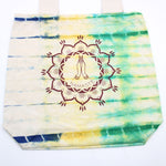 Tye-Dye Cotton Bag - Namaste Hands - Multi