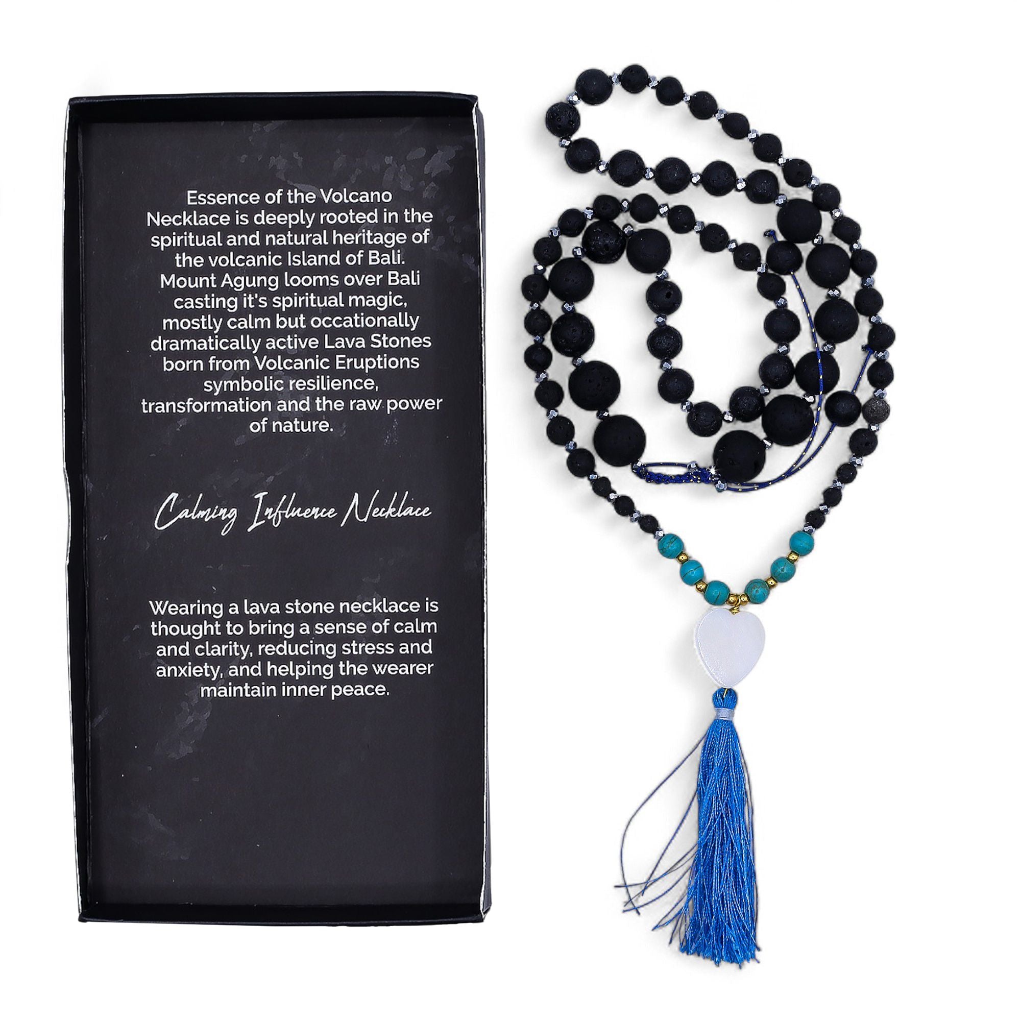 Volcano Necklace - Calming Influence