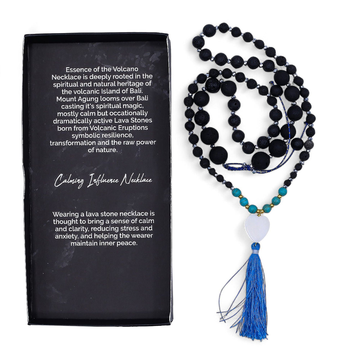 Volcano Necklace - Calming Influence