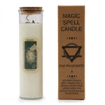 Magic Spell Candle – Prosperity - Close-up detail - ORIVON Collection