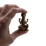 Brass Miniature Gods - Laxmi 52gms 49mm