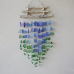 Three Stick Hanging Chime - Blue & Green