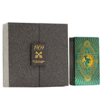 Gold & Turqoice Foil Tarot Card -  Gift Set - Close-up detail - ORIVON Collection