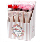 Soap Flower - Medium Carnation - Top view - ORIVON Collection