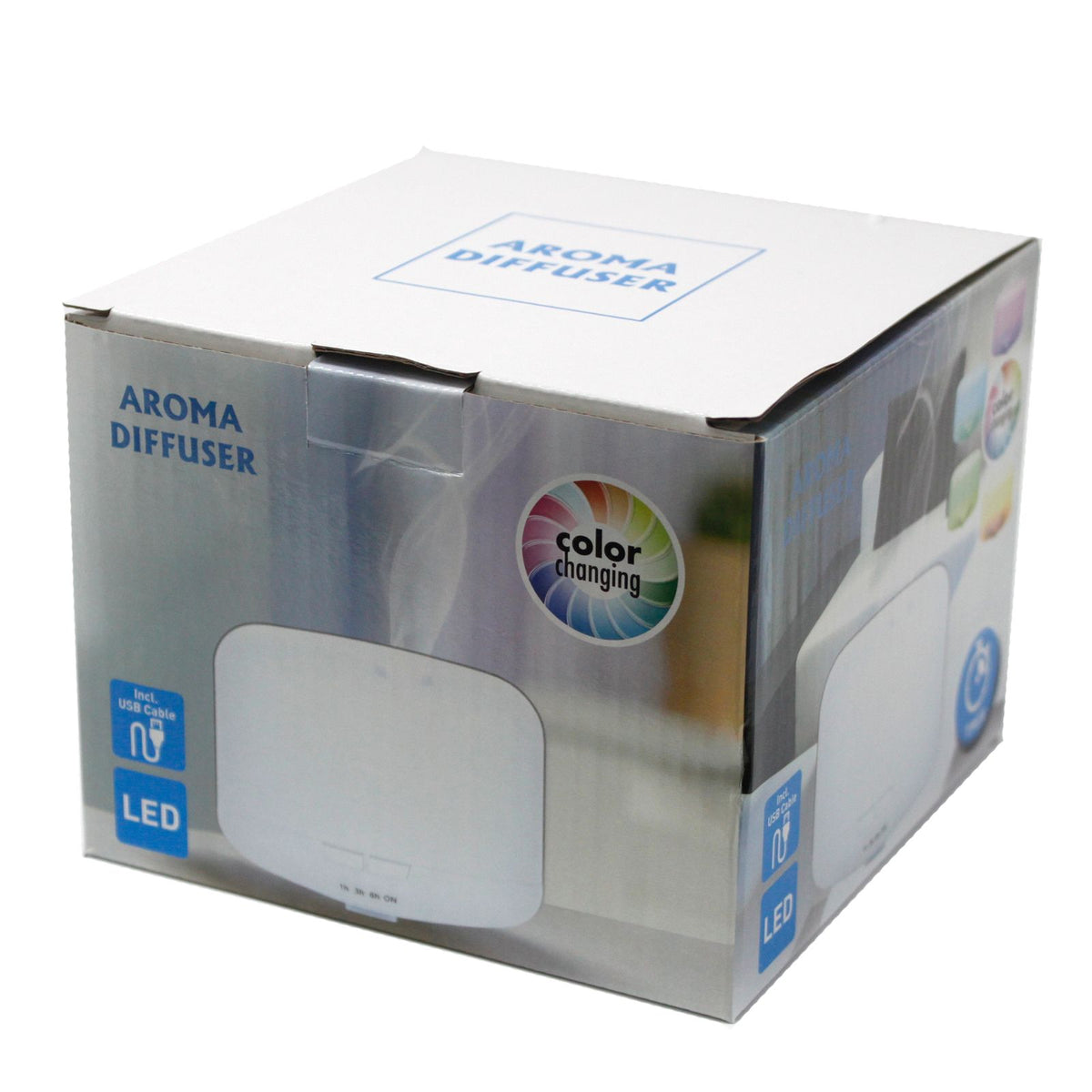 Aarhus Atomiser - Classic Pod - USB - Colour Change - Timer - Close-up detail - ORIVON Collection
