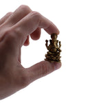 Brass Miniature Gods - Ganesha 22gms 37mm
