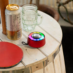 Red Mandala Lighting Effect Mini Speaker