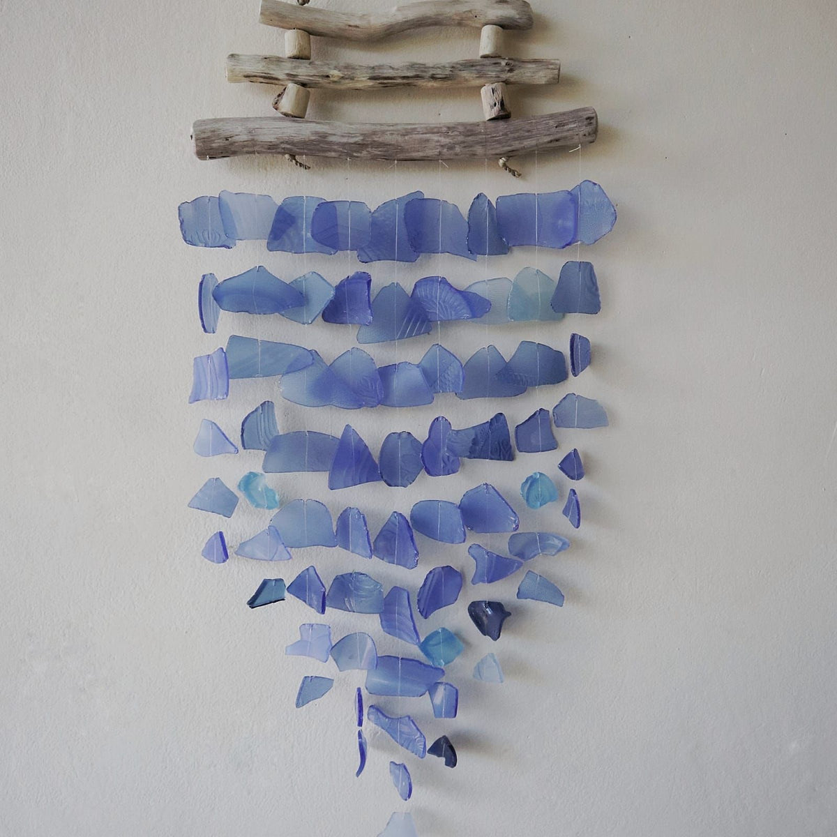 Three Stick Hanging Chime - All Blues