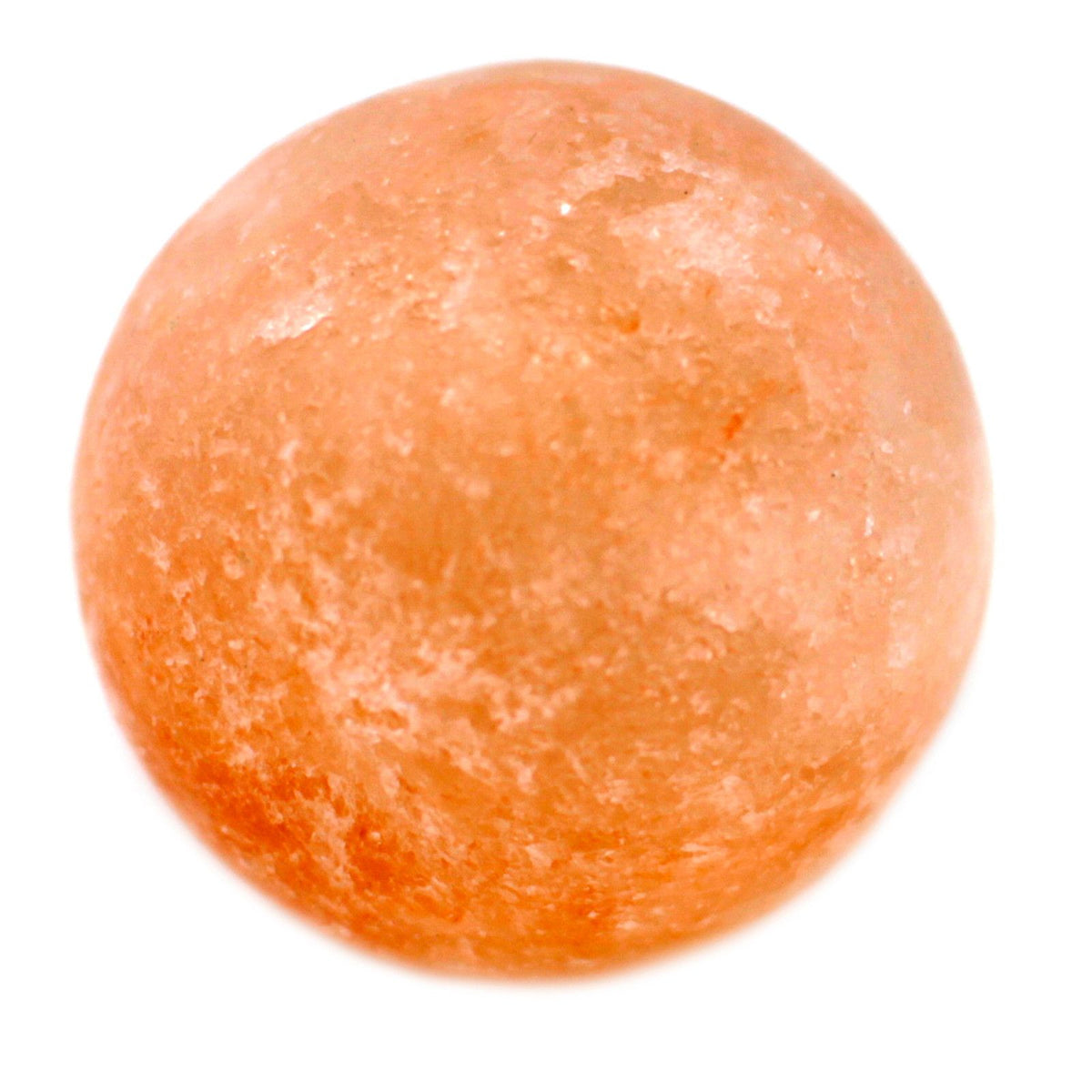 Ball Shaped Himalayan Salt Deodorant Stone - Front view - ORIVON Collection