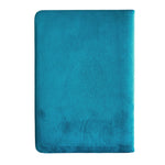 Light Blue Velvet Notebook - Embrace The Journey