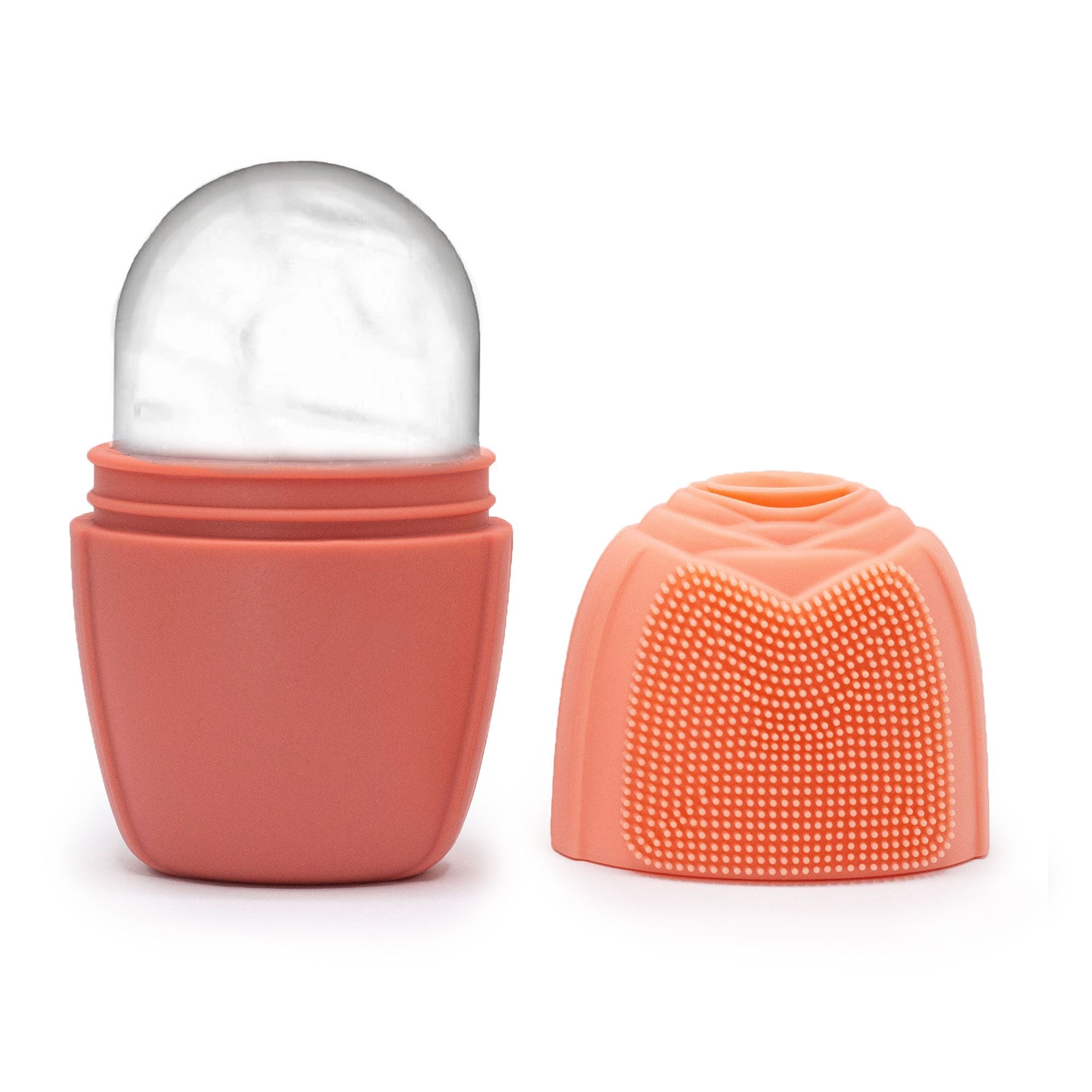 Silicone Ice Face Roller - Peach - ORIVON Collection (image 1 of 4)