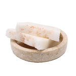 Himalayan Cava soap loaf salt detail