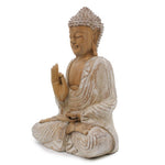 Buddha Statue Whitewash 40cm Teaching Transmission