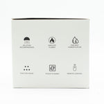 Jellyfish Puff Effect Aroma Diffuser with Colour-Changing LED - Top view - ORIVON Collection