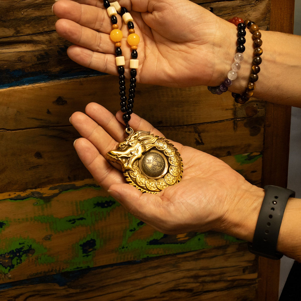 Feng Shui Hanging - Dragon Encirclement Guardian