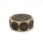 Feng Shui Fortune - Lucky Cat & Dragon Spinner