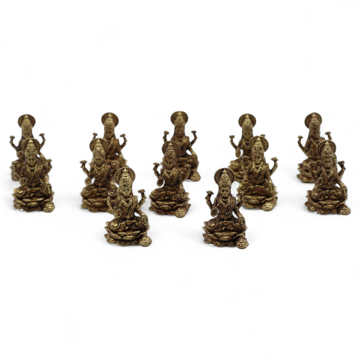 Brass Miniature Gods - Laxmi 30mm