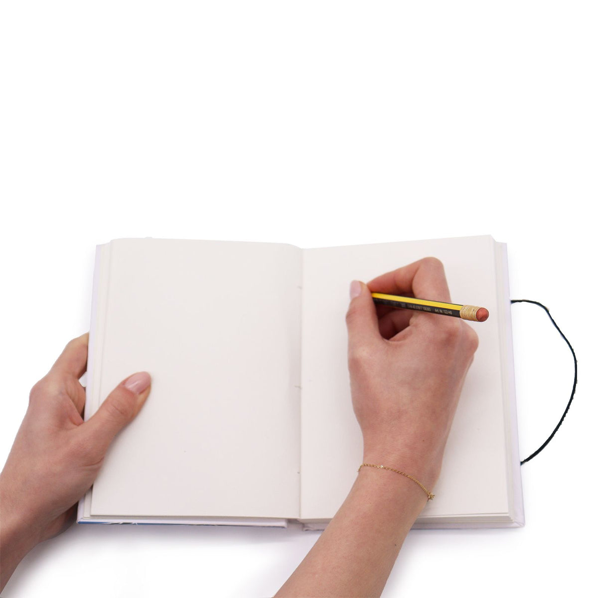 Notebook with Strap - Waves in the Same Sea