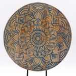 Buddha Feng Shui Set - Flower Mandala, Blue