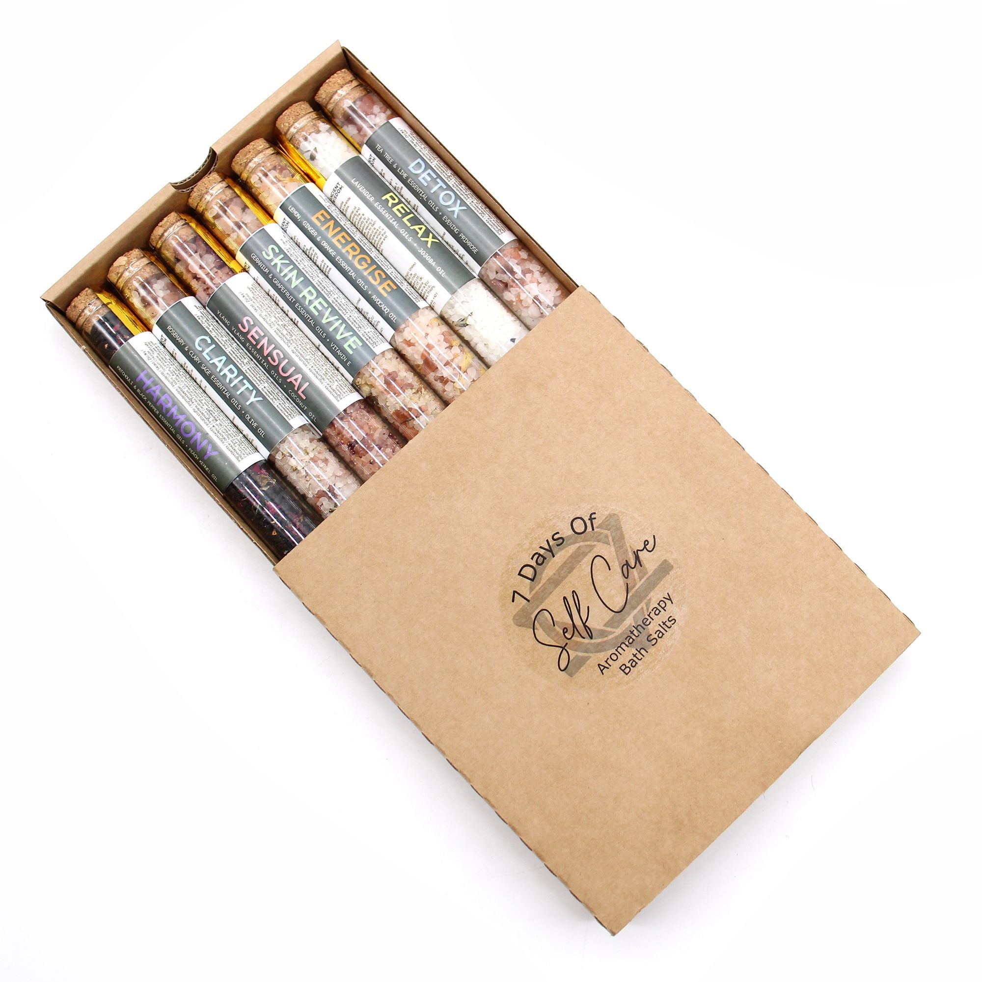 Bath Salts in Vials – Gift Pack of 7