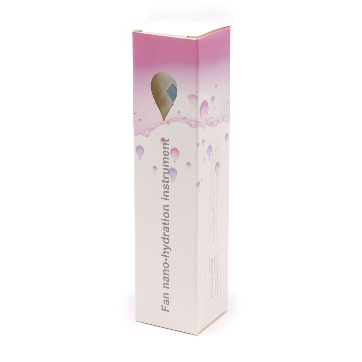 White Nano Mist Face Fan & Spray - USB chargable - Top view - ORIVON Collection